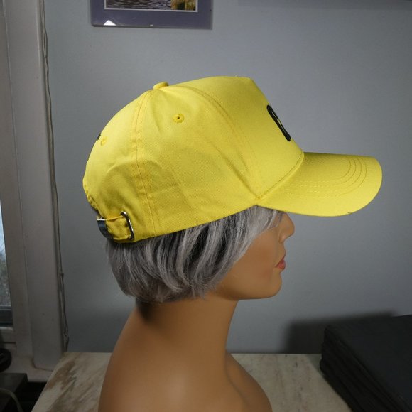Caterpillar - CAT logo ball cap yellow with black logos - Picture 4 of 7